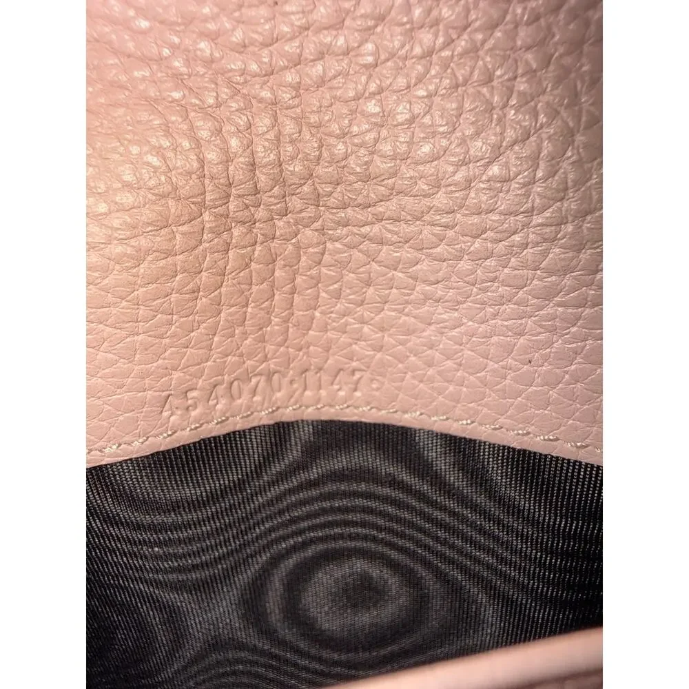 Gucci Blind for Love Bee Long Wallet – Pink Leather with Gold Hardware & Bee